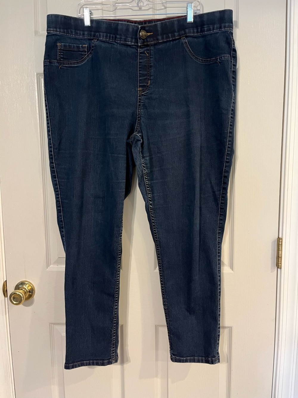Lane Bryant Women’s Indigo Straight Leg Stretch Jeans 22